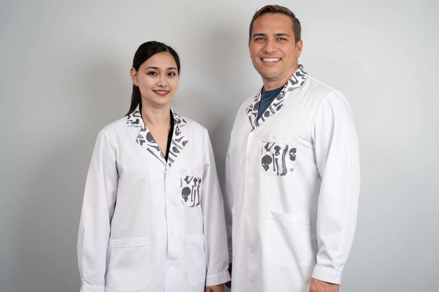 'Bones' Lab Coat